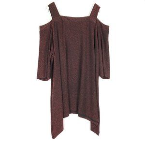Catherines Cold Shoulder Mini Dress Plus Size 3x